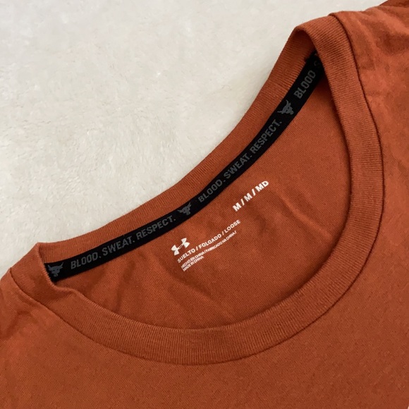 Under Armour | Project Rock Dare to Fail Iron Paradise Short Sleeve Shirt (M) - Picture 11 of 16